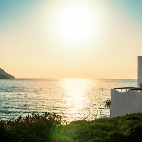 Puesta de sol Villa Singular